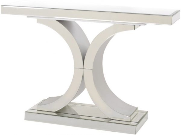 Mirrored Partisan Console Table