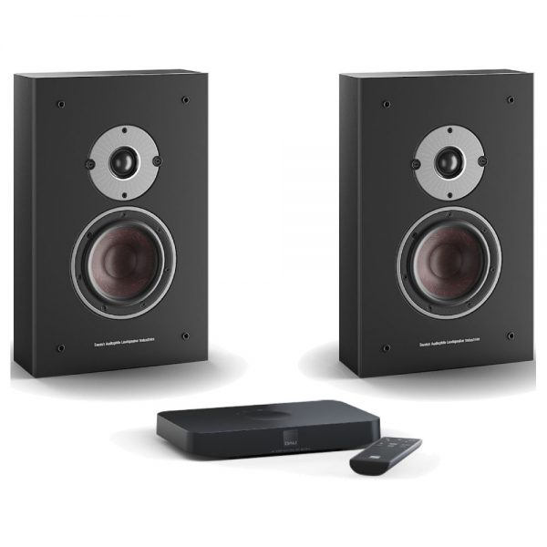 Dali Oberon On-Wall C Active Speaker (Pair) With Sound Hub Compact