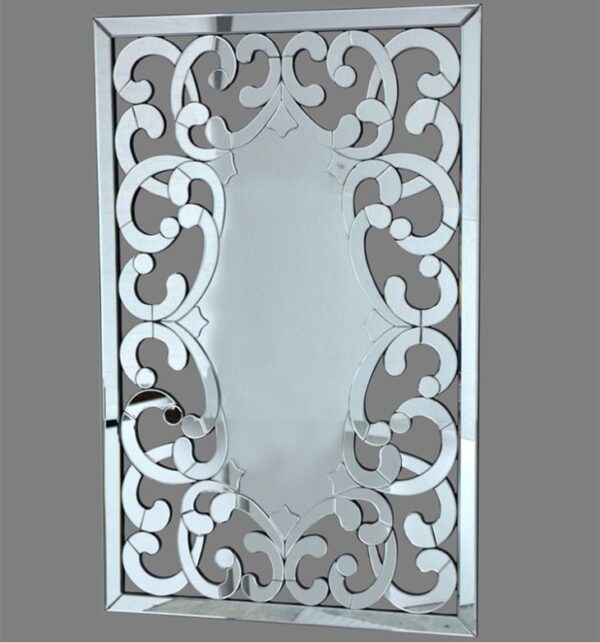 Rectangle Silver Decoration Wall Mirror