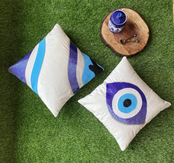 Plutarch Hesiod Evil Eye Cushion Covers (Set of 2)