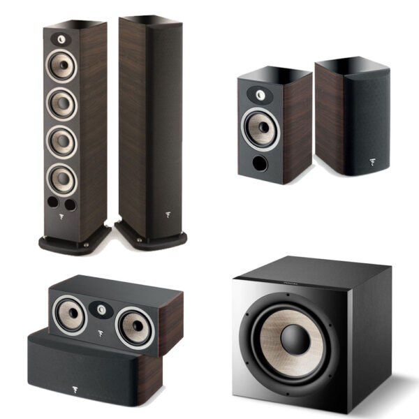 5.1 Focal Aria 936 with Bookshelf Home Theater Package