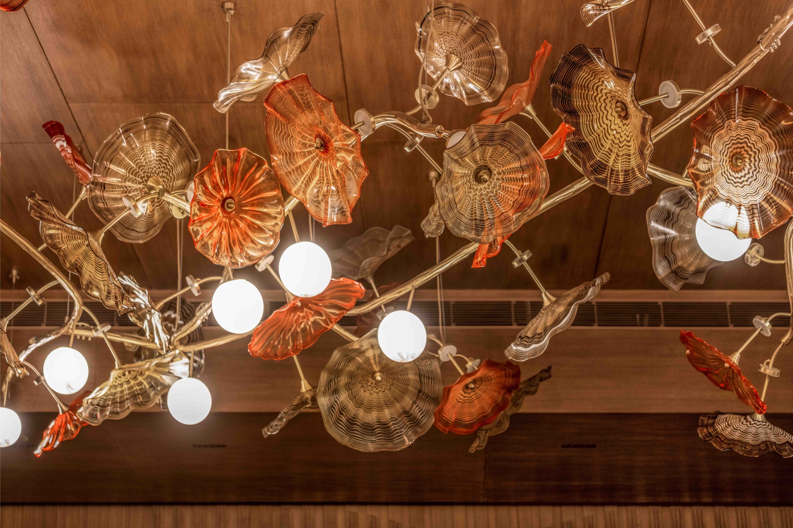 Gulmohar Bloom Lighting by Arjun Rathi Design