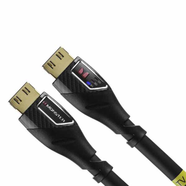 Monster Black Platinum Ultimate Advanced HDMI Cable with Ethernet and Performance Indicator