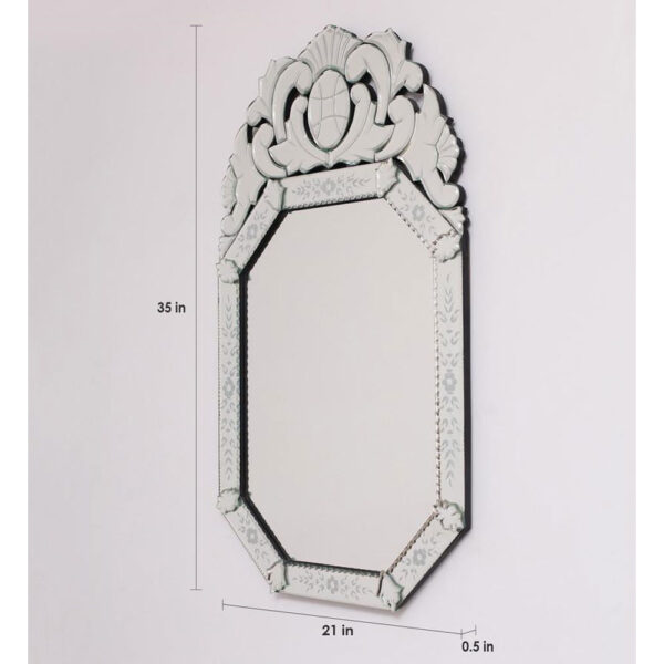 Octa Crown Venetian Wall Mirror VDS-09