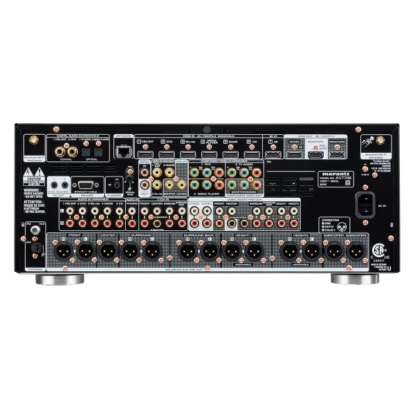 Marantz AV7706 - Premium 11.2 Channel Pre-amplifier